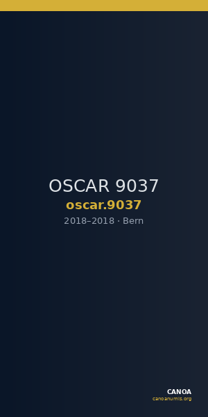 OSCAR 9037 — CANOA