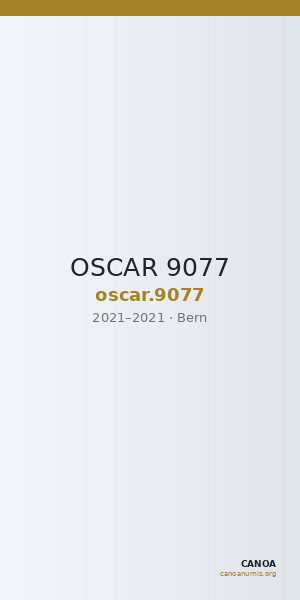 OSCAR 9077 — CANOA