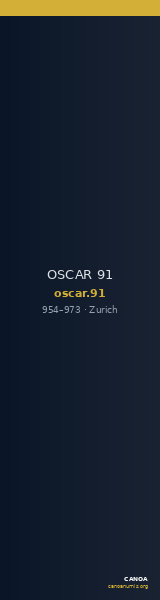 OSCAR 91 — CANOA