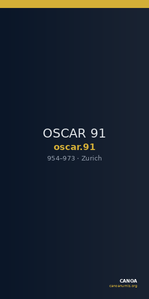 OSCAR 91 — CANOA