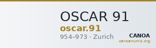 OSCAR 91 — CANOA