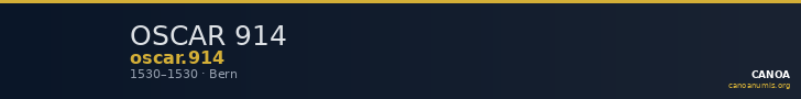 OSCAR 914 — CANOA