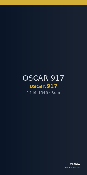 OSCAR 917 — CANOA