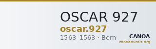 OSCAR 927 — CANOA
