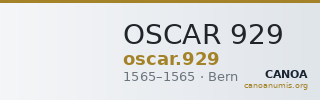OSCAR 929 — CANOA