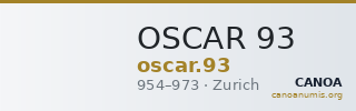 OSCAR 93 — CANOA