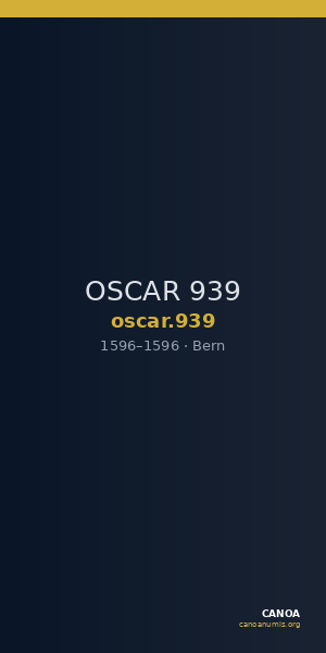 OSCAR 939 — CANOA