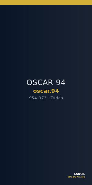 OSCAR 94 — CANOA