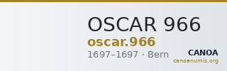 OSCAR 966 — CANOA