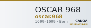 OSCAR 968 — CANOA