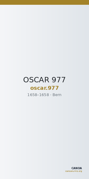 OSCAR 977 — CANOA