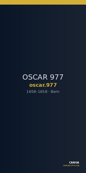 OSCAR 977 — CANOA