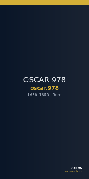 OSCAR 978 — CANOA