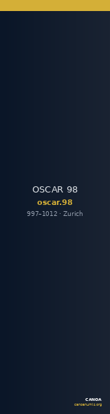 OSCAR 98 — CANOA