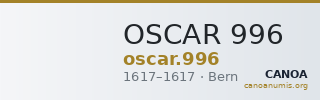 OSCAR 996 — CANOA