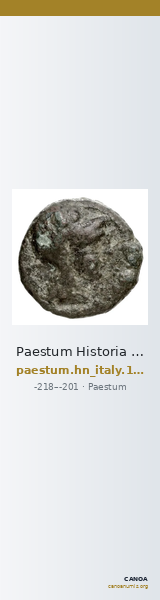 Paestum Historia Numorum Italy 1192 — CANOA