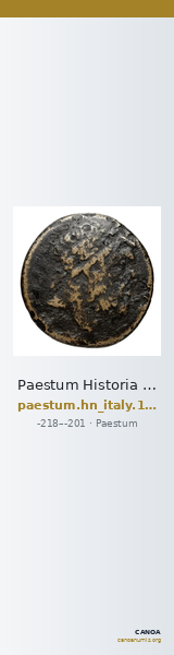 Paestum Historia Numorum Italy 1195 — CANOA