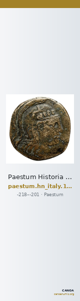 Paestum Historia Numorum Italy 1204 — CANOA