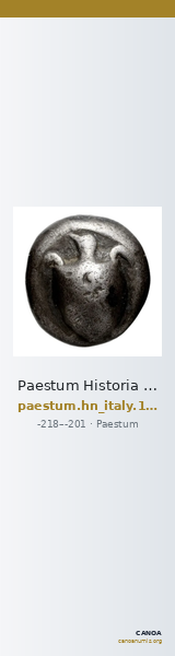 Paestum Historia Numorum Italy 1210 — CANOA
