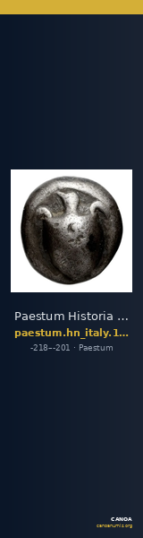 Paestum Historia Numorum Italy 1210 — CANOA