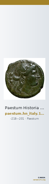 Paestum Historia Numorum Italy 1216 — CANOA