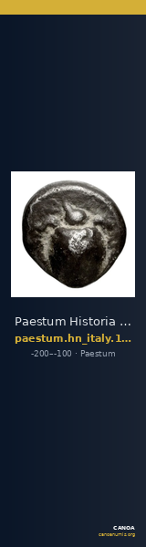 Paestum Historia Numorum Italy 1225 — CANOA