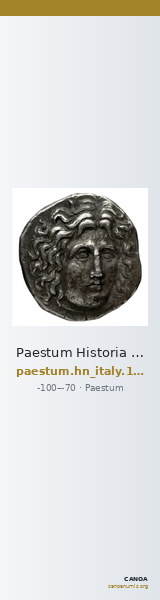 Paestum Historia Numorum Italy 1238 — CANOA