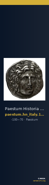 Paestum Historia Numorum Italy 1238 — CANOA