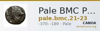 Pale BMC Pale 21-23 — CANOA