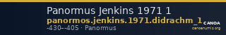 Panormus Jenkins 1971 1 — CANOA