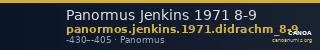 Panormus Jenkins 1971 8-9 — CANOA