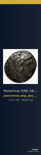 Panormus SNG ANS 576 — CANOA