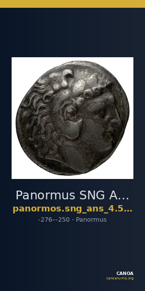 Panormus SNG ANS 576 — CANOA
