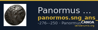 Panormus SNG ANS 576 — CANOA