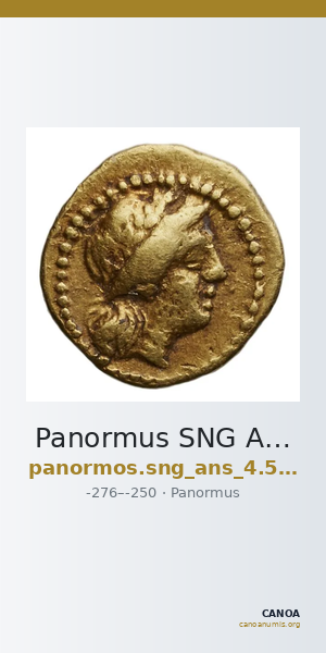 Panormus SNG ANS 577 — CANOA