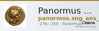 Panormus SNG ANS 577 — CANOA