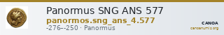 Panormus SNG ANS 577 — CANOA