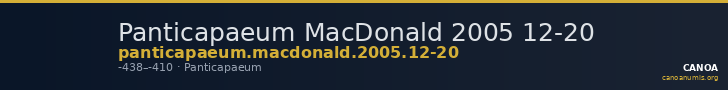 Panticapaeum MacDonald 2005 12-20 — CANOA