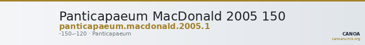 Panticapaeum MacDonald 2005 150 — CANOA