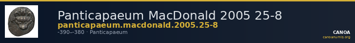 Panticapaeum MacDonald 2005 25-8 — CANOA