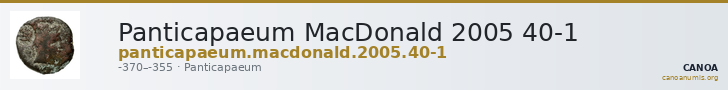 Panticapaeum MacDonald 2005 40-1 — CANOA