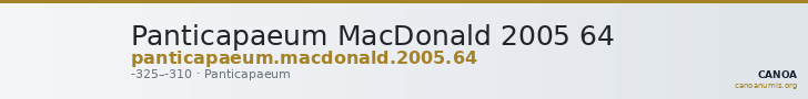Panticapaeum MacDonald 2005 64 — CANOA