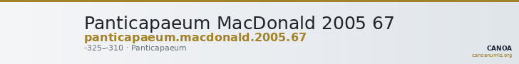Panticapaeum MacDonald 2005 67 — CANOA