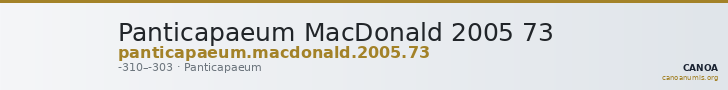Panticapaeum MacDonald 2005 73 — CANOA
