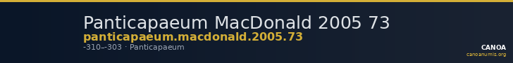 Panticapaeum MacDonald 2005 73 — CANOA