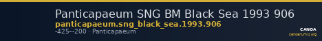 Panticapaeum SNG BM Black Sea 1993 906 — CANOA