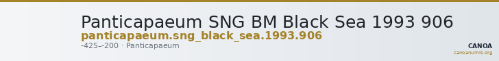 Panticapaeum SNG BM Black Sea 1993 906 — CANOA