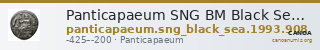 Panticapaeum SNG BM Black Sea 1993 908 — CANOA