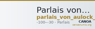 Parlais von Aulock 1973 4 — CANOA