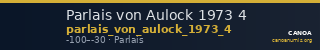 Parlais von Aulock 1973 4 — CANOA